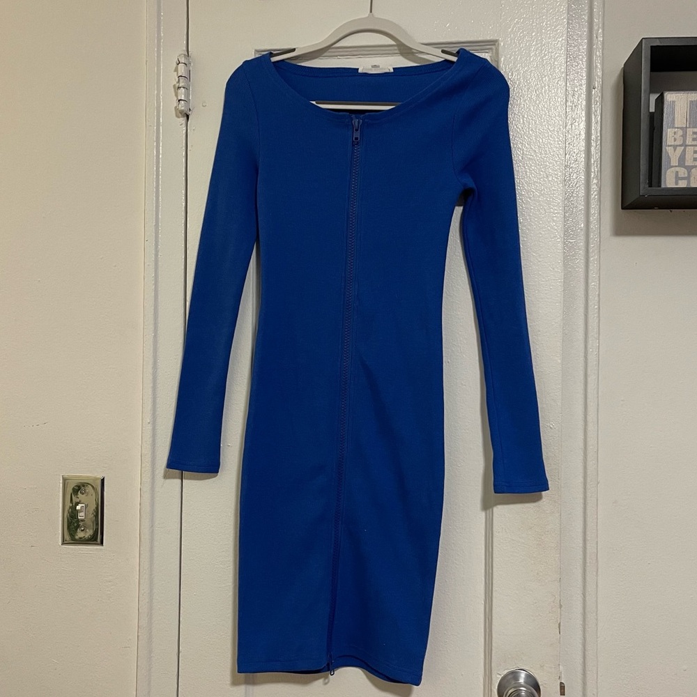 Steve Madden blue maxi dress